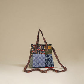 Handmade Quilted Patchwork Sling Bag 38