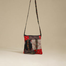 Handmade Quilted Patchwork Sling Bag 39