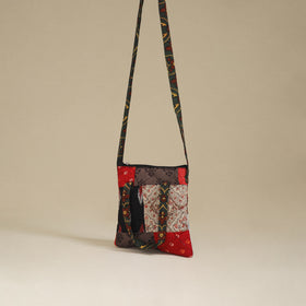Handmade Quilted Patchwork Sling Bag 39