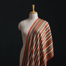 Pure Handloom Silk Cotton Mashru Fabric (Width - 22 in) 05