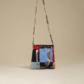 Handmade Quilted Patchwork Sling Bag 40