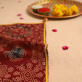 Handcrafted Lace Work Pooja Thali Cover 42