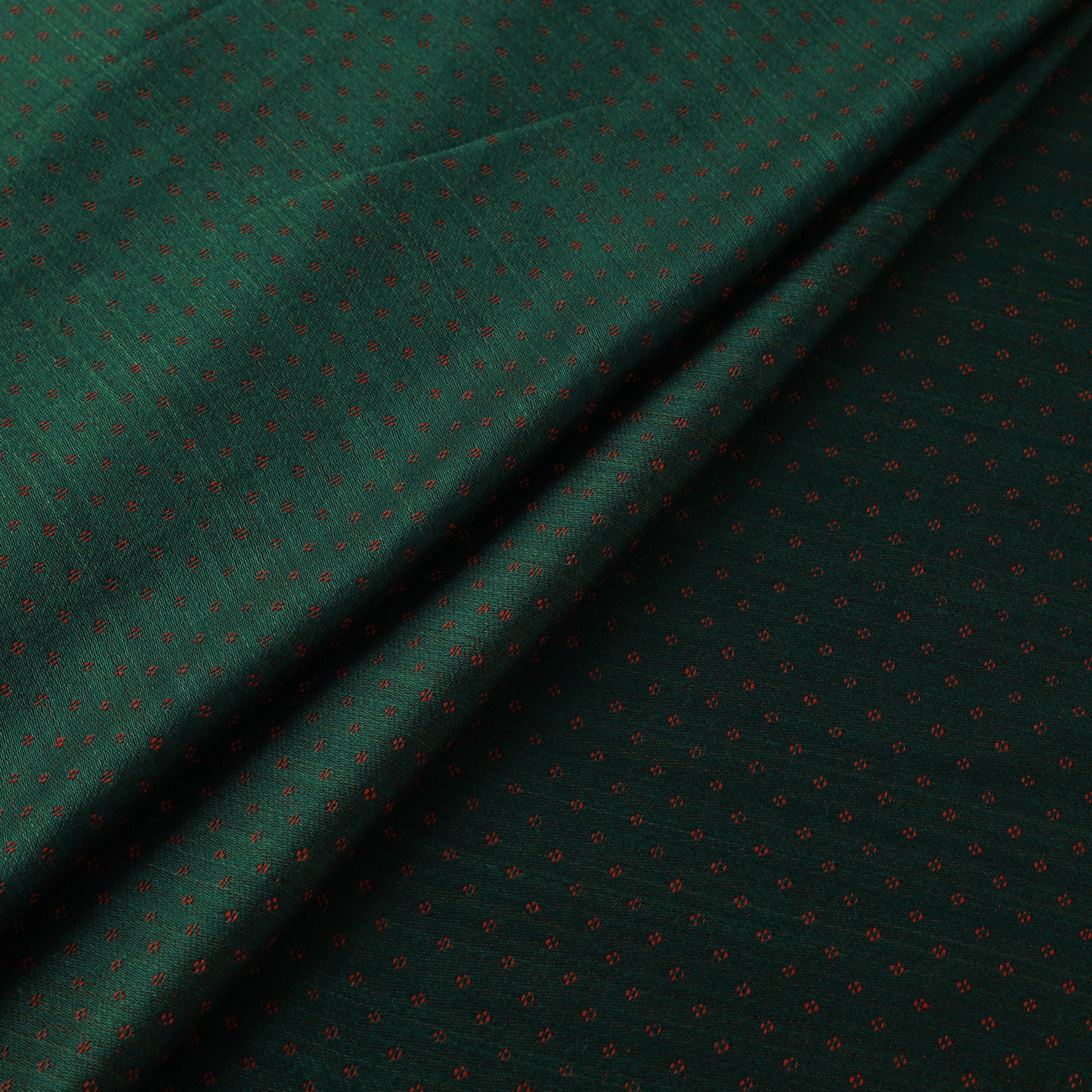 Pure Handloom Silk Cotton Mashru Fabric (Width - 22 in) 07