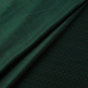 Pure Handloom Silk Cotton Mashru Fabric (Width - 22 in) 07