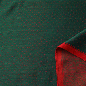 Pure Handloom Silk Cotton Mashru Fabric (Width - 22 in) 07