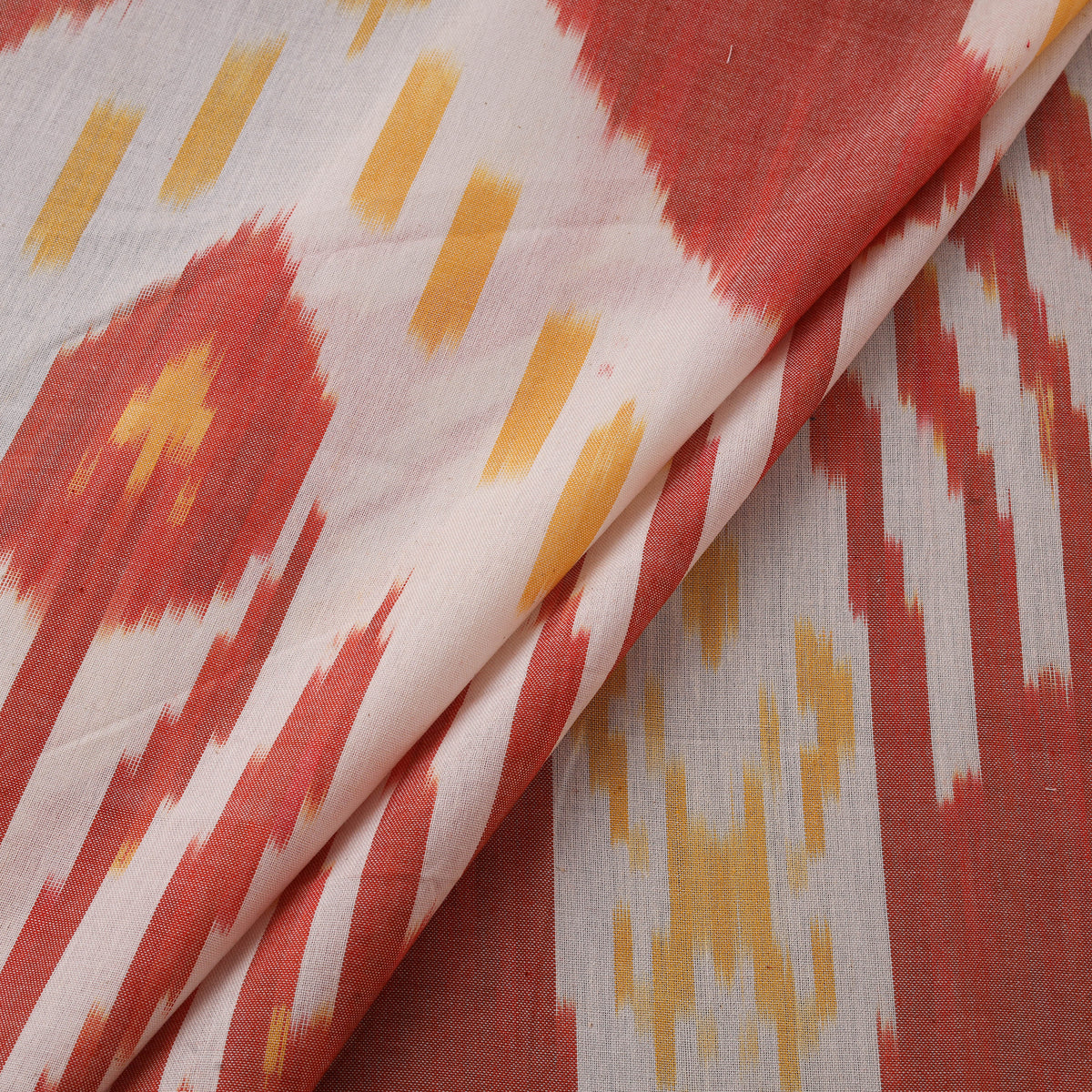 Pochampally Central Asian Ikat Pure Cotton Fabric 01