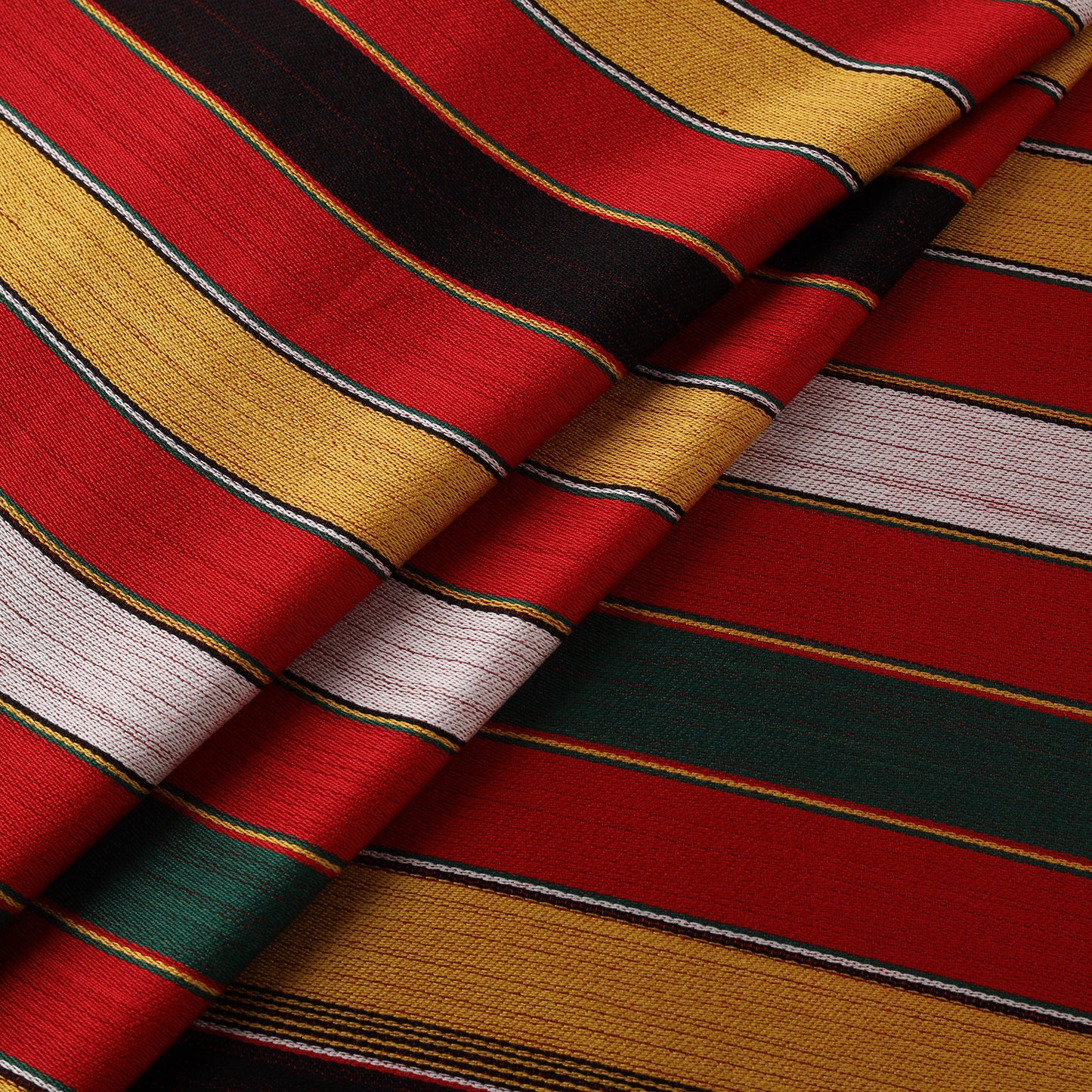 Pure Handloom Silk Cotton Mashru Fabric (Width - 22 in) 03
