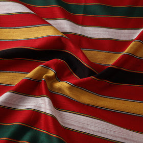 Pure Handloom Silk Cotton Mashru Fabric (Width - 22 in) 03