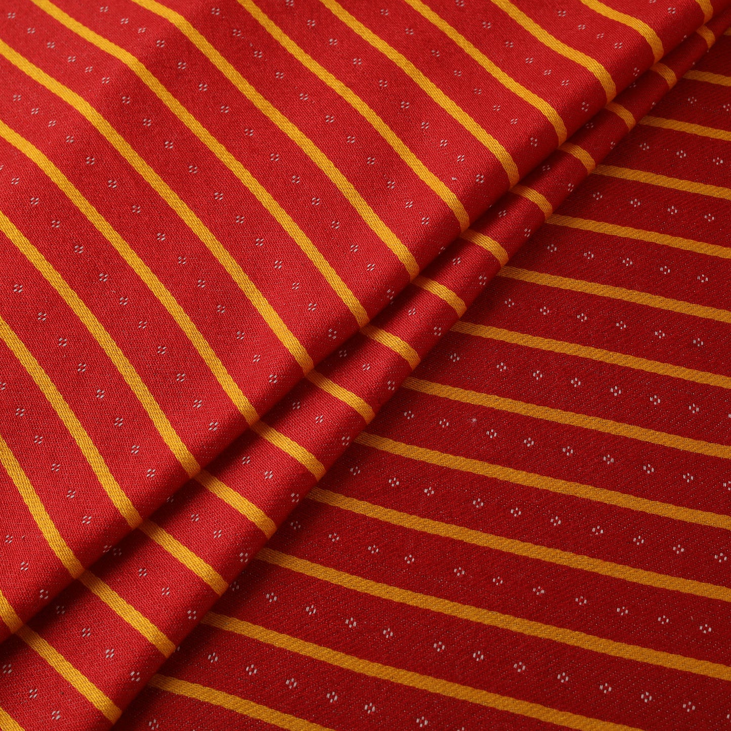 Pure Handloom Silk Cotton Mashru Fabric (Width - 22 in) 02