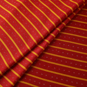 Pure Handloom Silk Cotton Mashru Fabric (Width - 22 in) 02