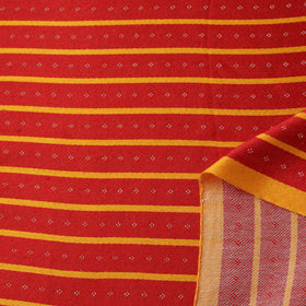 Pure Handloom Silk Cotton Mashru Fabric (Width - 22 in) 02