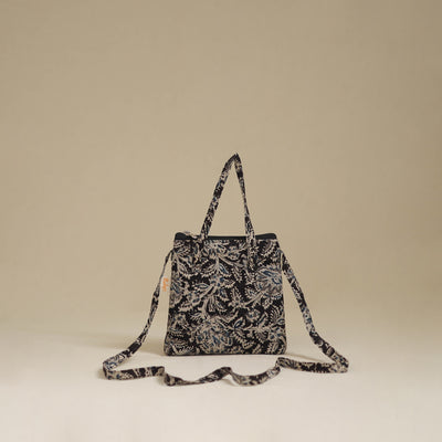 Handcrafted Quilted Sling Bag 47