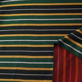 Pure Handloom Silk Cotton Mashru Fabric (Width - 22 in) 01
