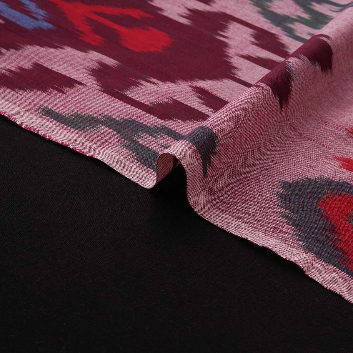 Pochampally Central Asian Ikat Pure Cotton Fabric 04