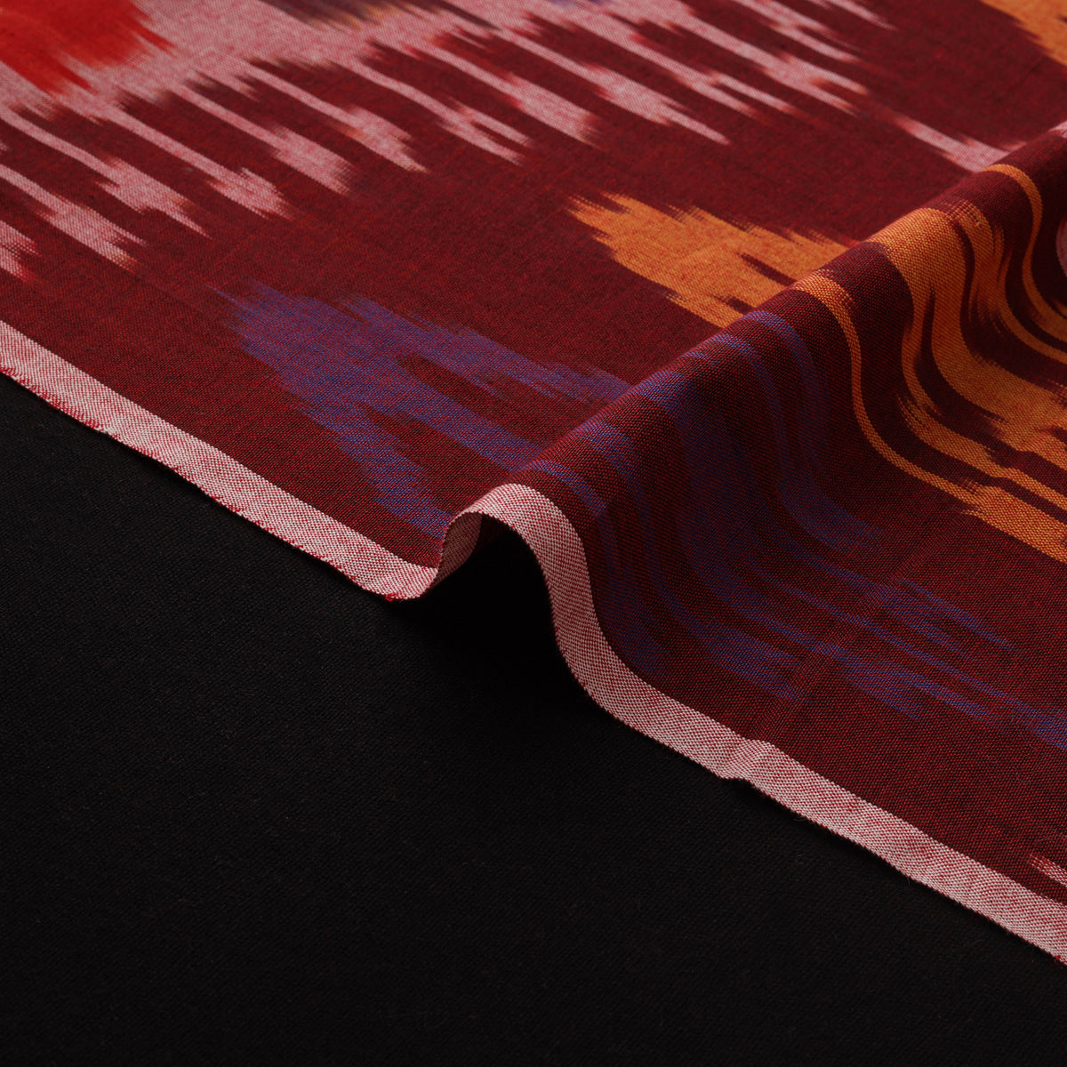 Pochampally Central Asian Ikat Pure Cotton Fabric 07