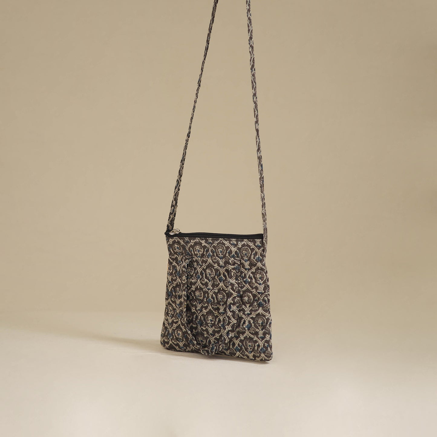 Handcrafted Quilted Sling Bag 53