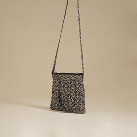 Handcrafted Quilted Sling Bag 53