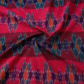 Pochampally Central Asian Ikat Pure Cotton Fabric 08