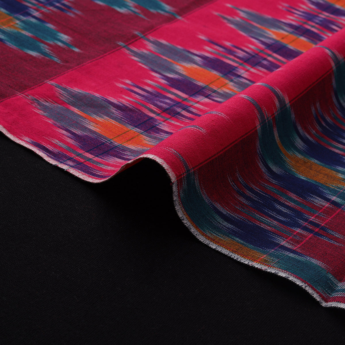 Pochampally Central Asian Ikat Pure Cotton Fabric 08