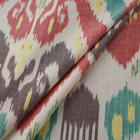 Pochampally Central Asian Ikat Pure Cotton Fabric 09