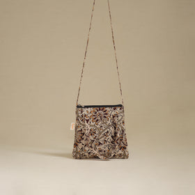 Handcrafted Quilted Sling Bag 57