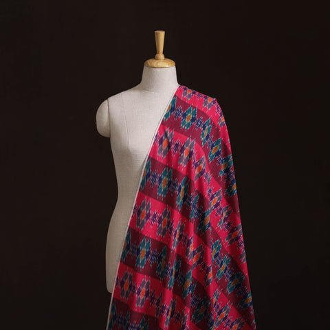Pochampally Central Asian Ikat Pure Cotton Fabric 08