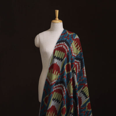 Pochampally Central Asian Ikat Pure Cotton Fabric 06