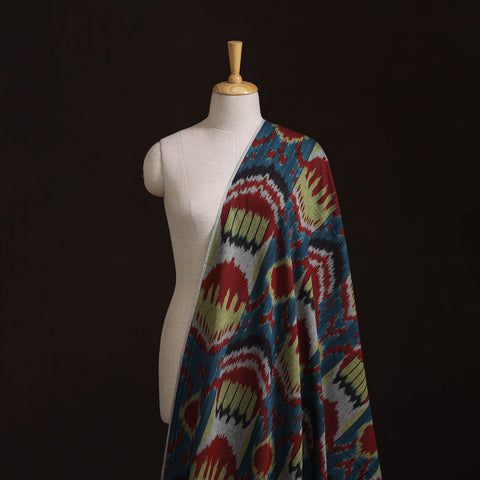 Pochampally Central Asian Ikat Pure Cotton Fabric 06