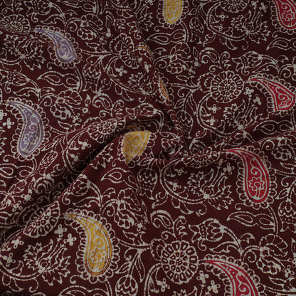 Brown - Exclusive Indonesian Style Batik Printed Cotton Fabric 39
