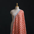 Bagh Hand Block Print Pure Mul Cotton Natural Dyed Fabric 07