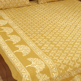 Pipad Hand Block Print Double Bedsheet with 2 Pillow Cover Set (108 x 90 in) 30