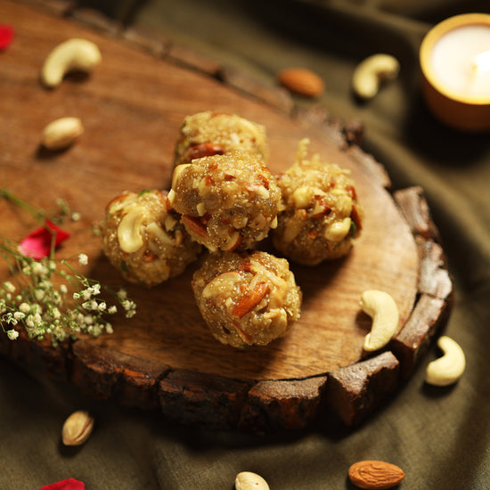 Homemade Dry Fruits Laddu
