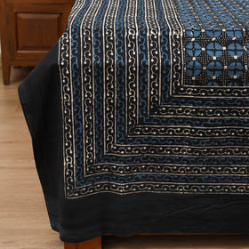 Pipad Hand Block Print Double Bedsheet with 2 Pillow Cover Set (108 x 90 in) 32