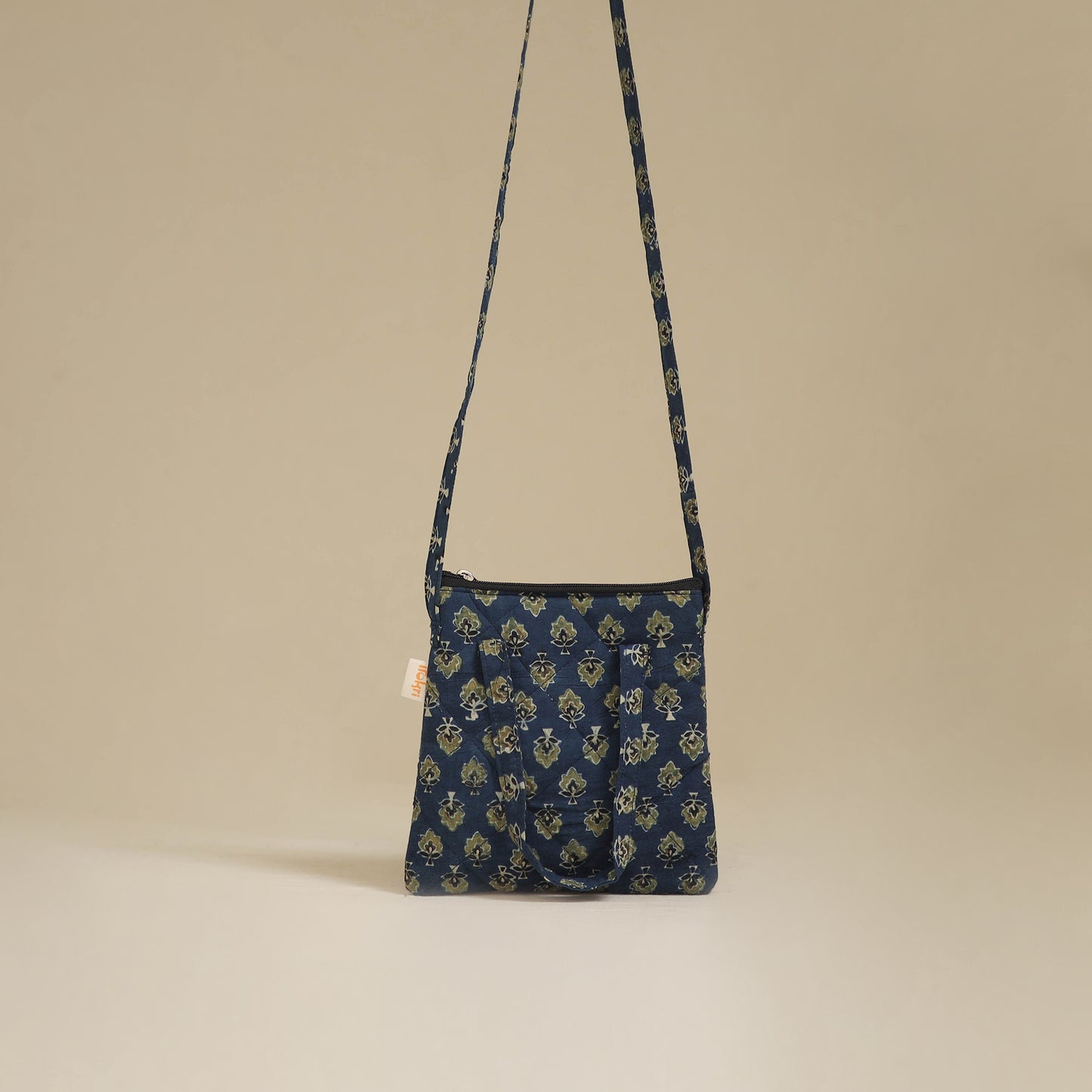 Handcrafted Quilted Sling Bag 73