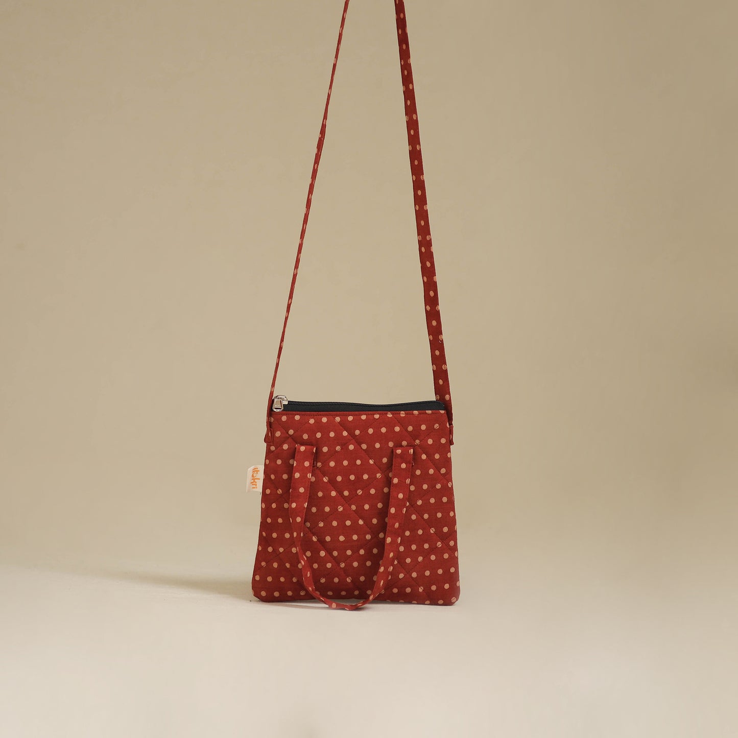 Handcrafted Quilted Sling Bag 75