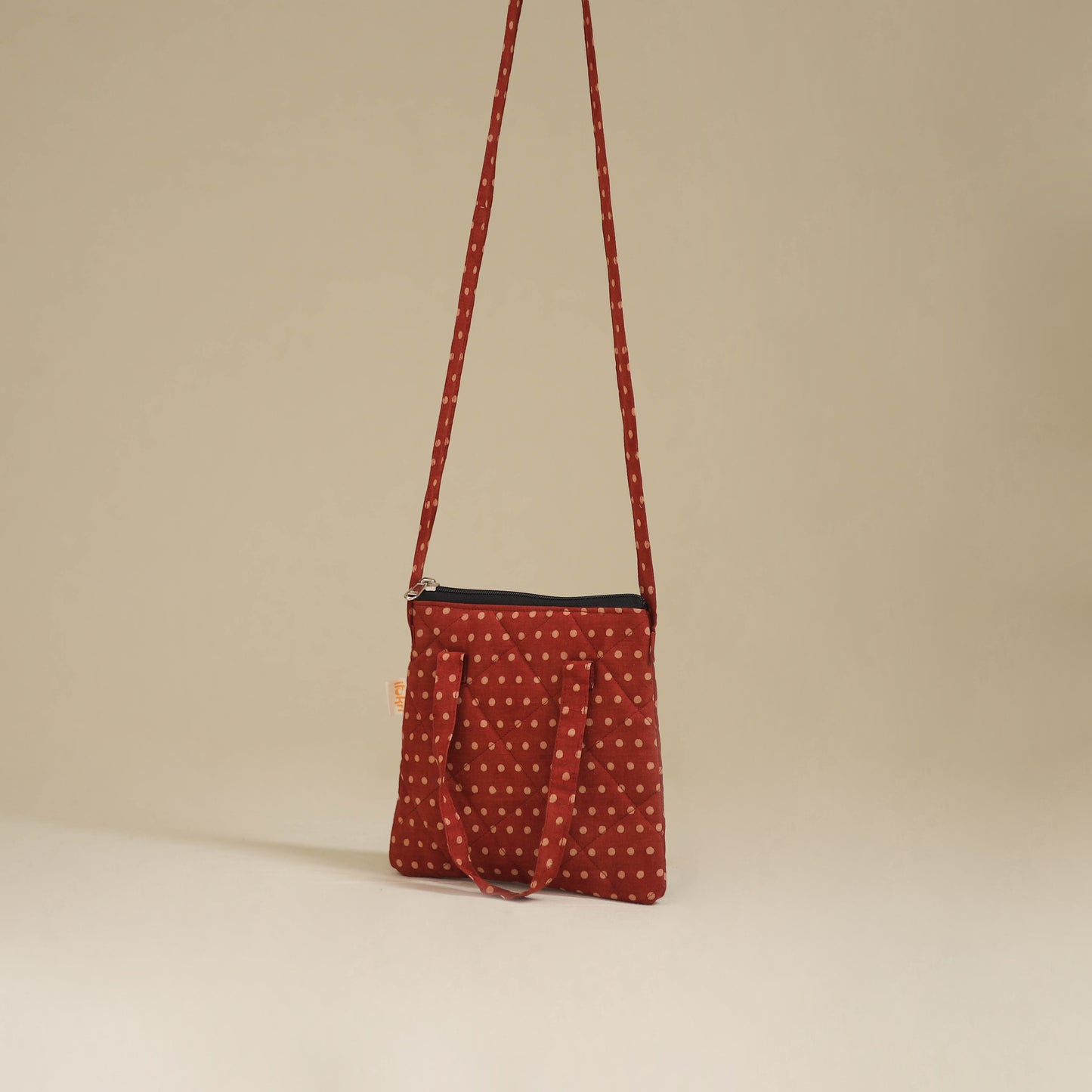 Handcrafted Quilted Sling Bag 75