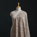 Beige - Bagh Hand Block Print Natural Dyed Cotton Fabric 08