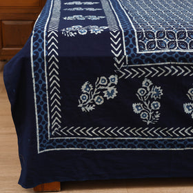 Pipad Hand Block Print Double Bedsheet with 2 Pillow Cover Set (108 x 90 in) 34