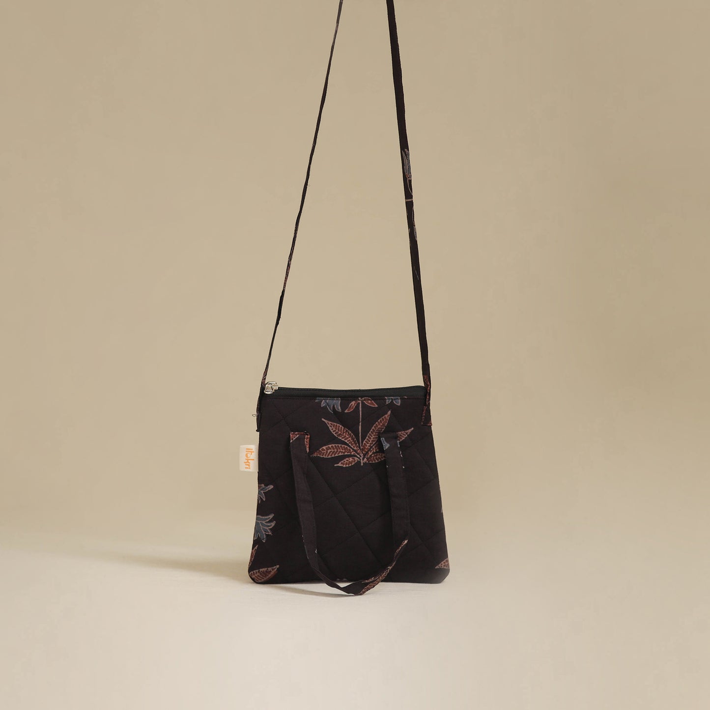 Handcrafted Quilted Sling Bag 76