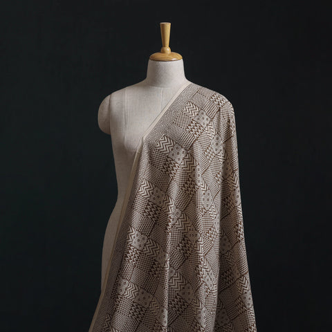 Bagh Hand Block Print Natural Dyed Cotton Fabric 11