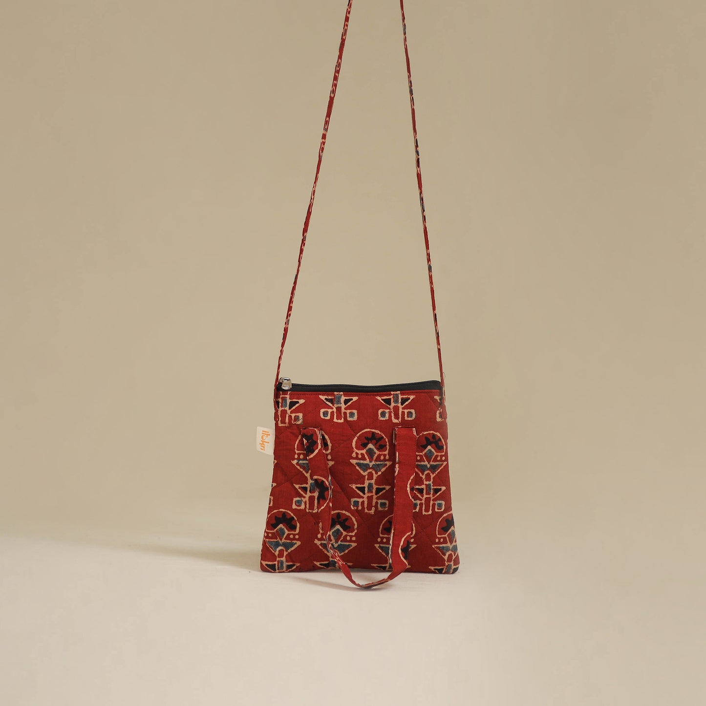 Handcrafted Quilted Sling Bag 77