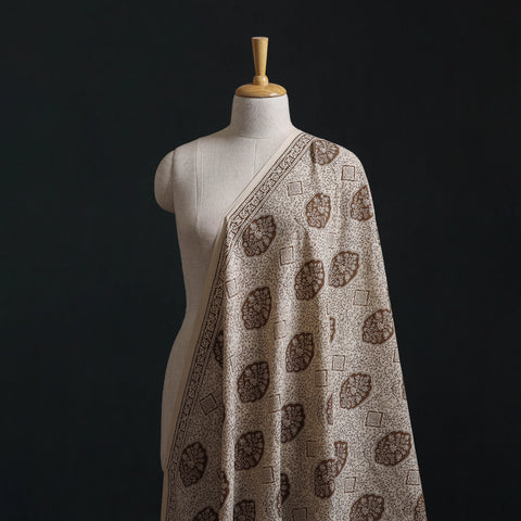 Bagh Hand Block Print Natural Dyed Cotton Fabric 13