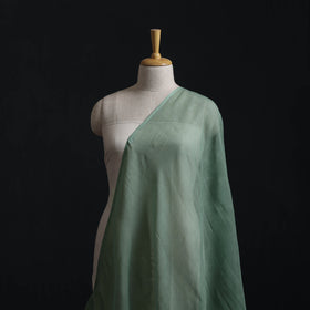 Green - Plain Kota Doria Cotton Fabric 01