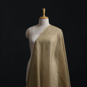 Brown - Plain Kota Doria Cotton Fabric 04