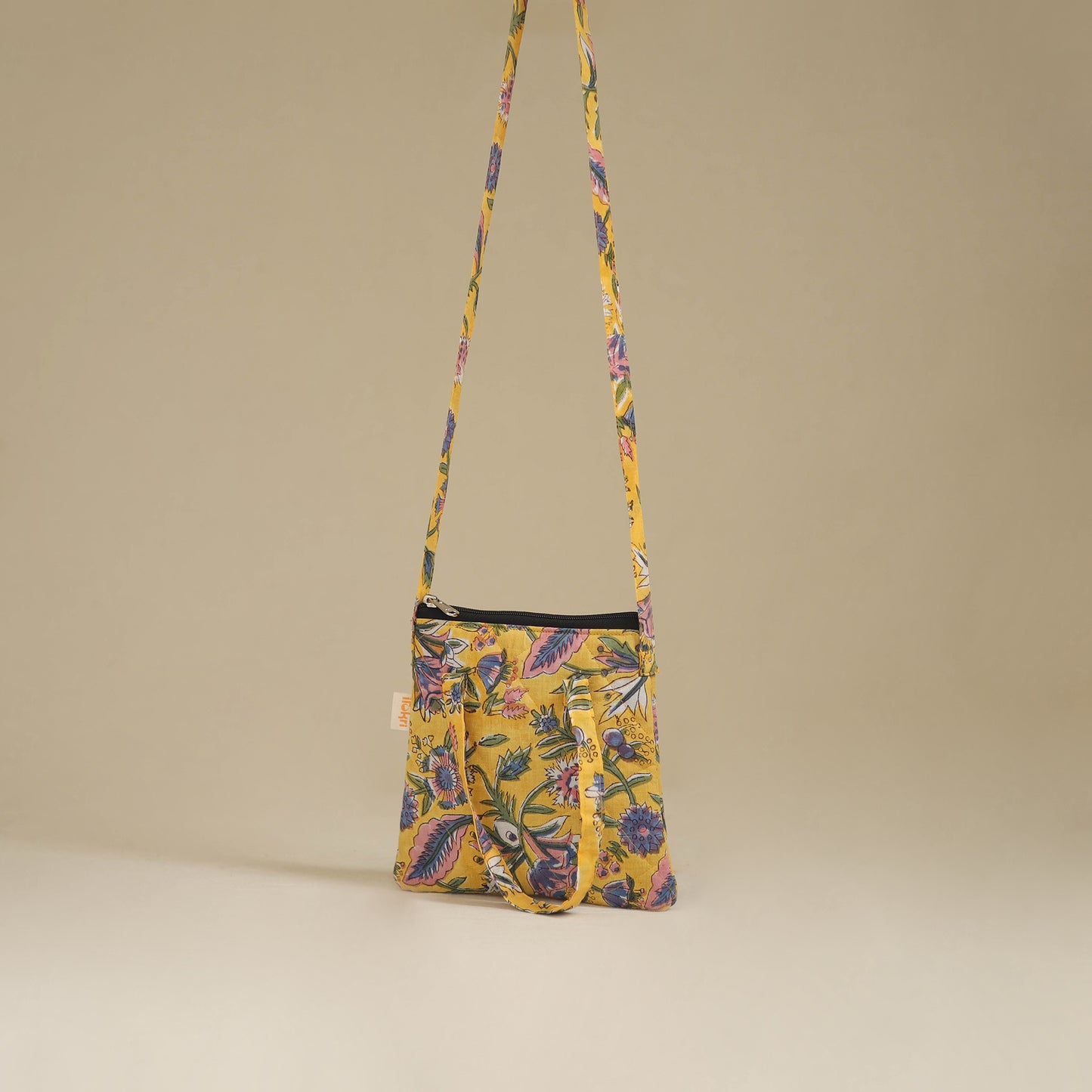 Handcrafted Quilted Sling Bag 81