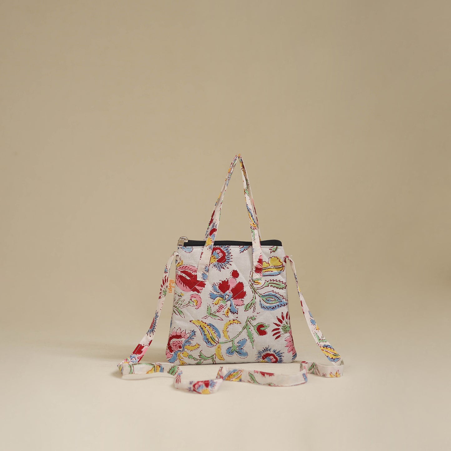 Handcrafted Quilted Sling Bag 82