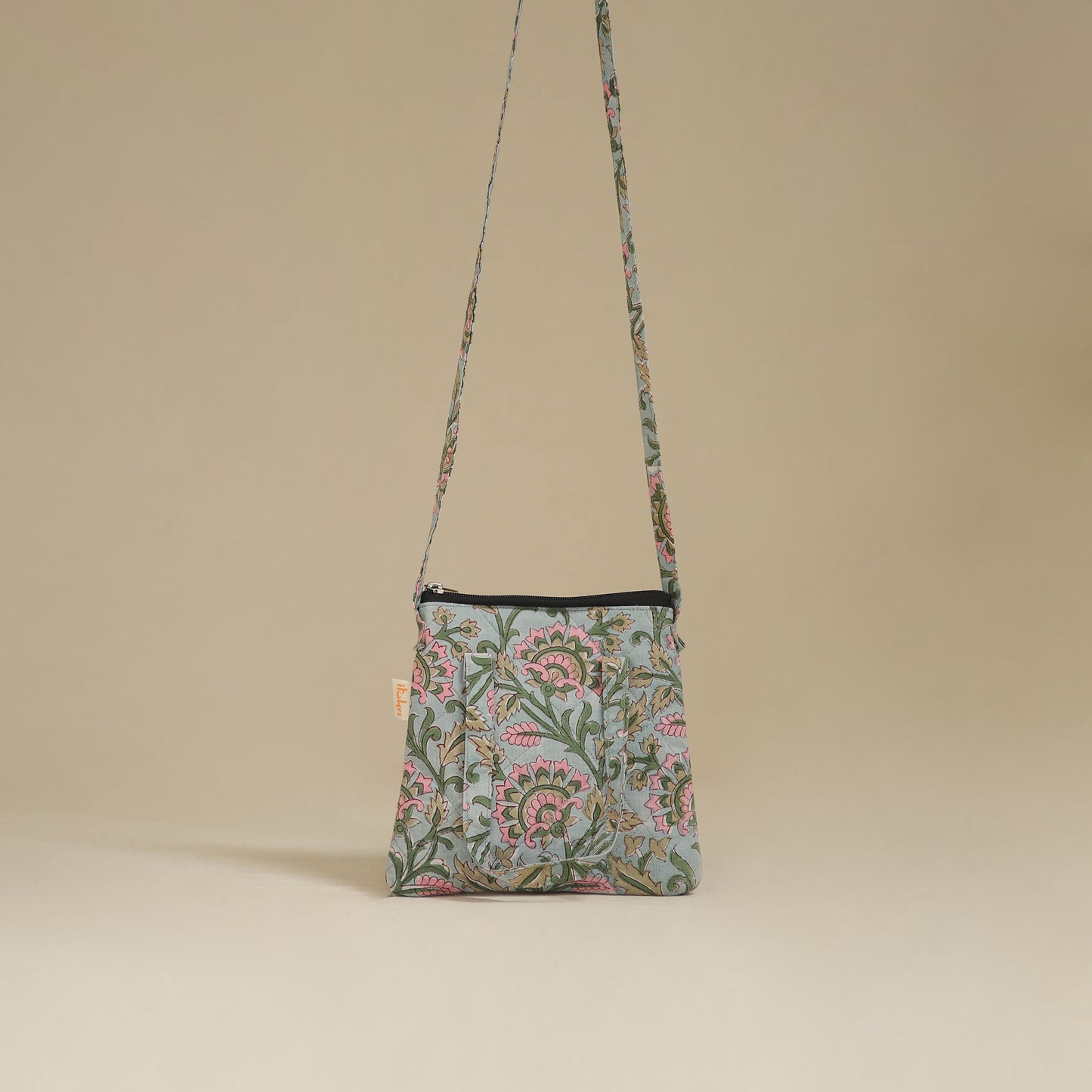 Handcrafted Quilted Sling Bag 83