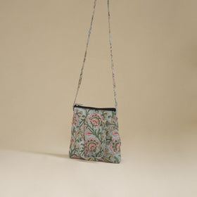 Handcrafted Quilted Sling Bag 83