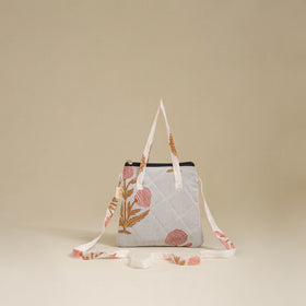 Handcrafted Quilted Sling Bag 84