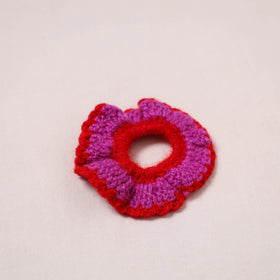 Handmade Crochet Hair Rubber Band/Scrunchie 03